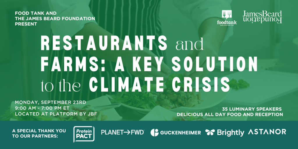 poster for NYC climate week event 